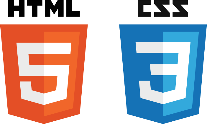 HTML5 and CSS3 badges