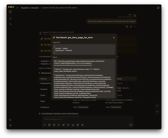 godot mcp example screenshot 3